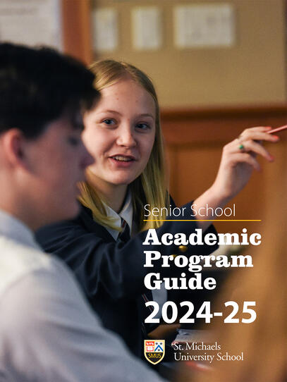 Senior School Academic Program Guide Cover