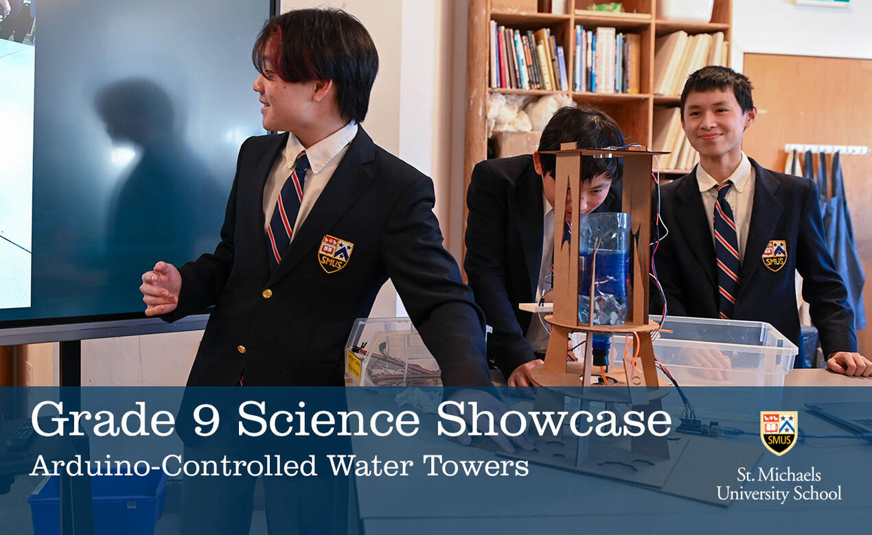 SS Grade 9 Science Arduino-Controlled Water Towers