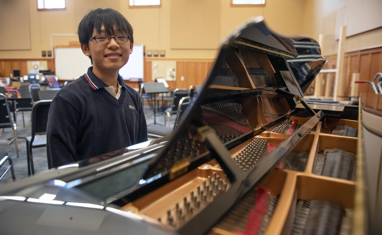 Senior School pianist Eu Rway