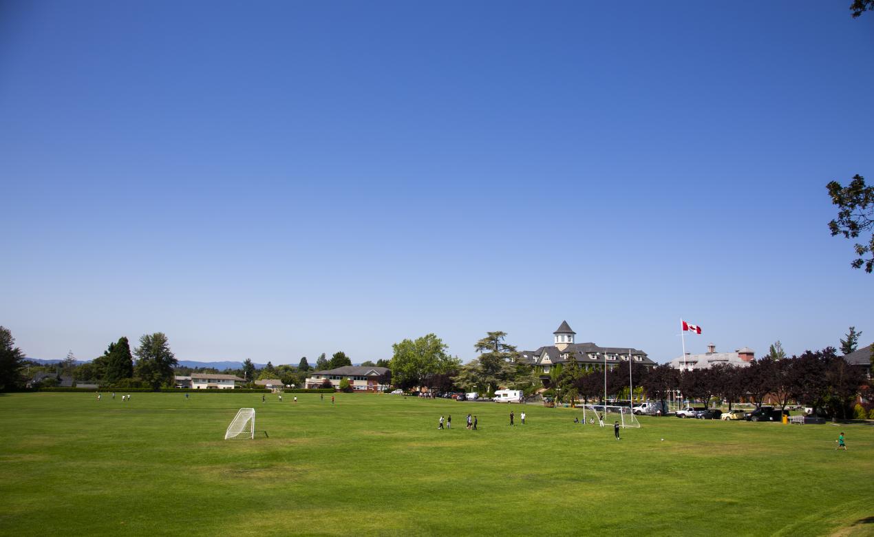 Richmond Road campus school field