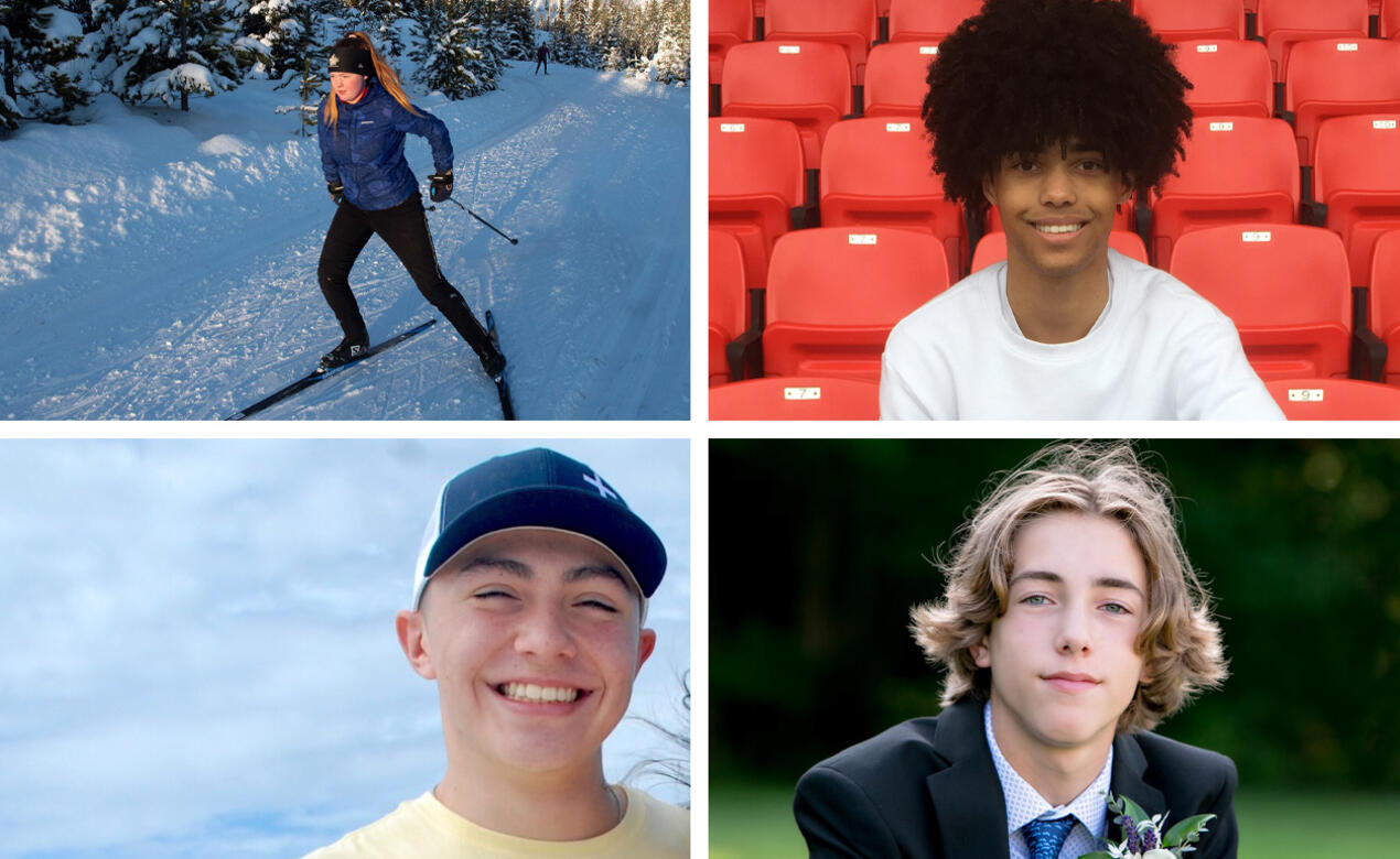 A collection of photos of The Best School Year Ever finalists from 2022-23