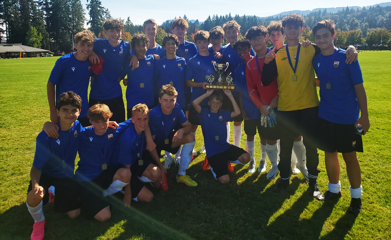 Our Junior Boys Soccer team