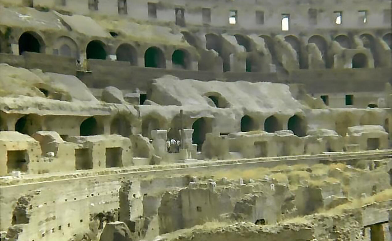 The Roman Colisseum, 1967