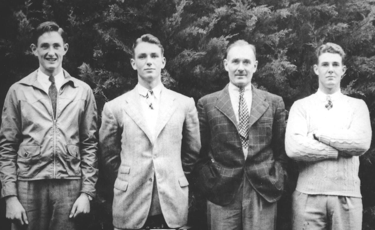 Andrew, Ian, Erroll, and Alistair Gillespie