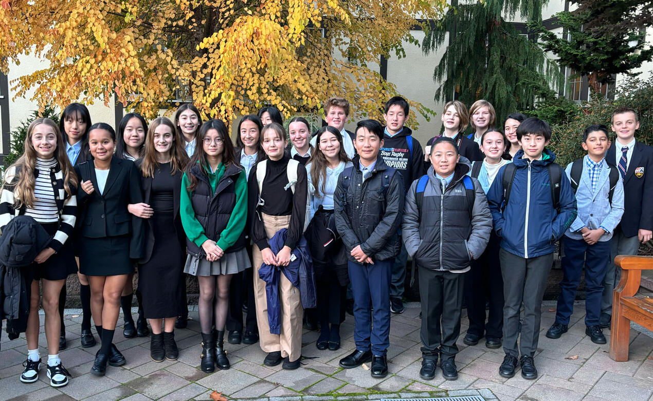 Middle School Students participate in MUN at Shawnigan Lake School