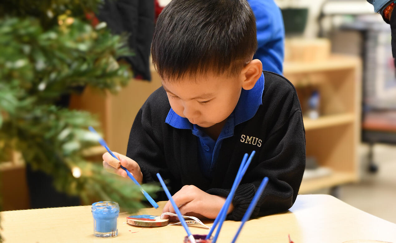 Junior Kindergarten art show
