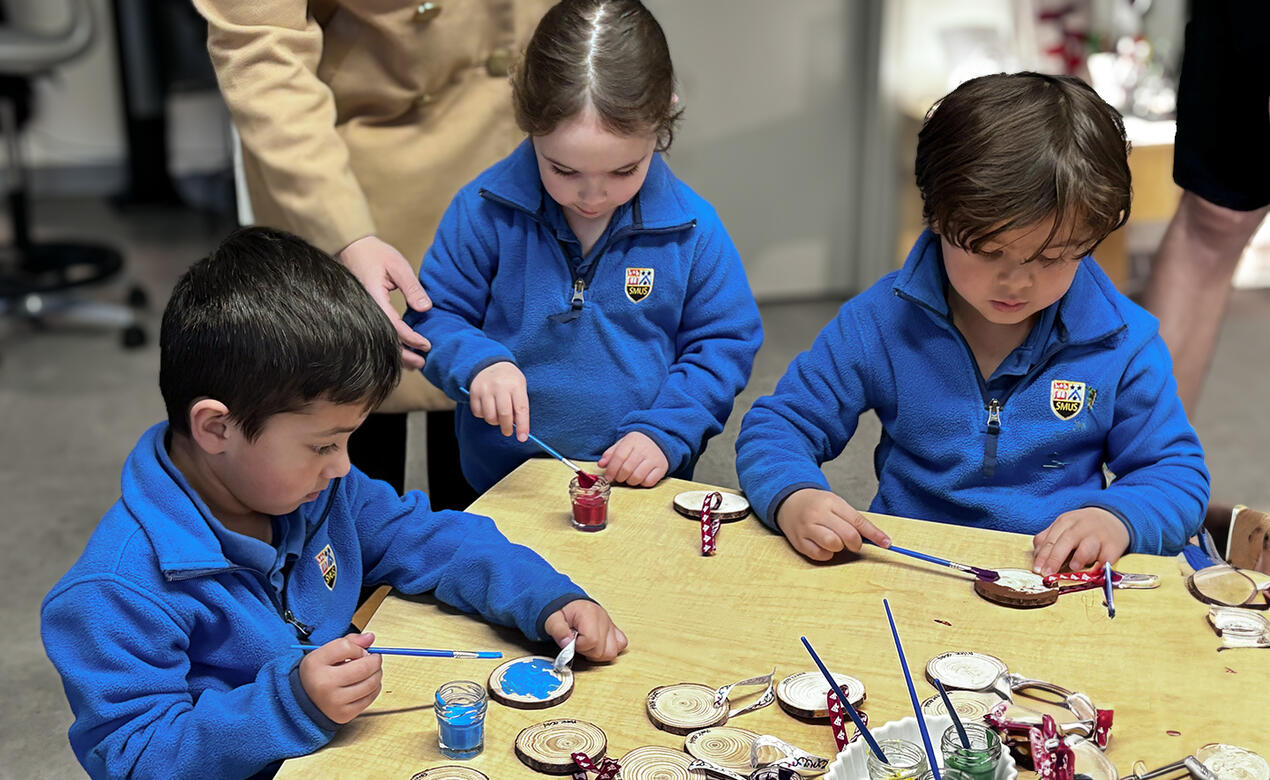 Junior Kindergarten art show