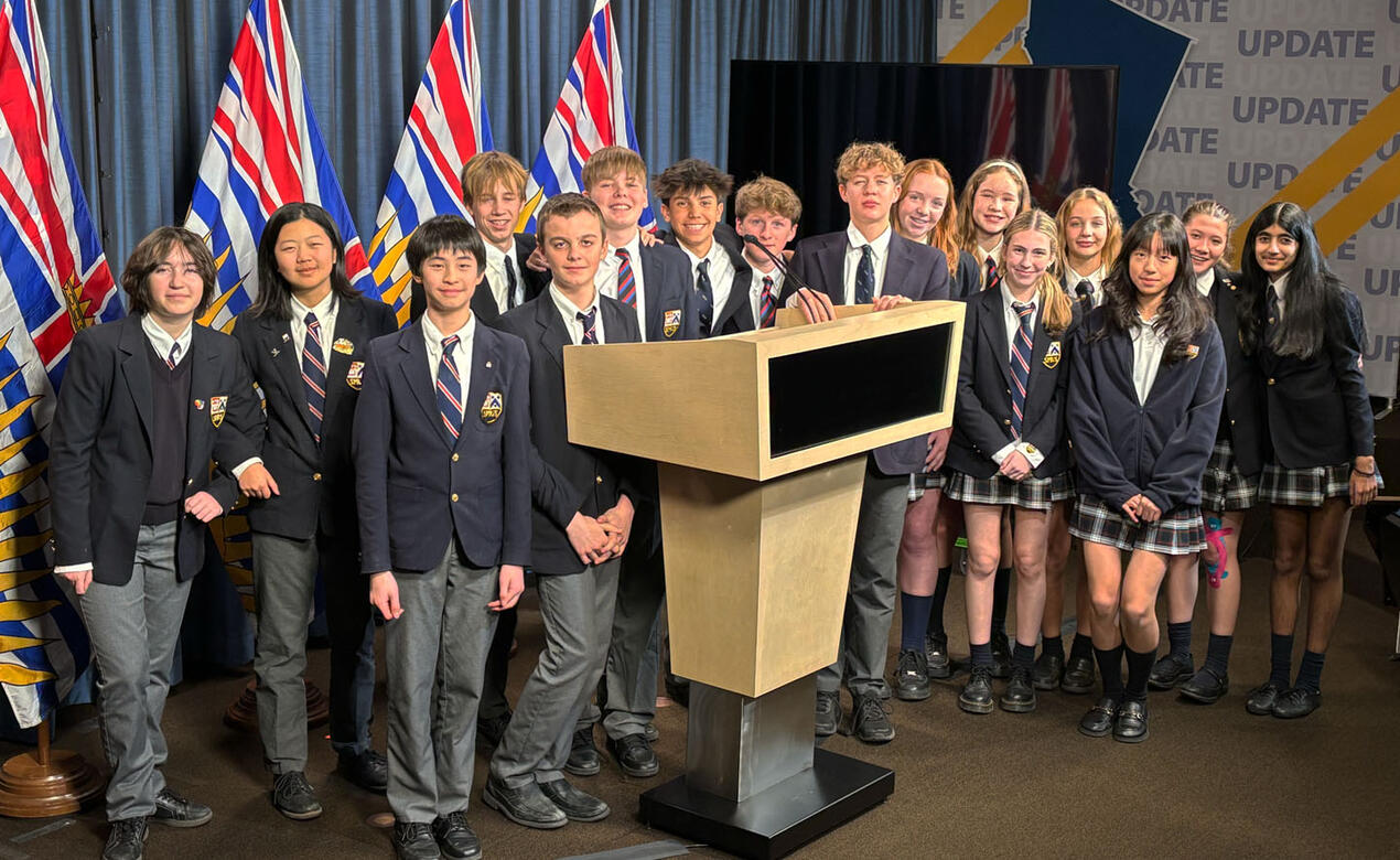MS Grade 8 Legislative Assembly Field Trip