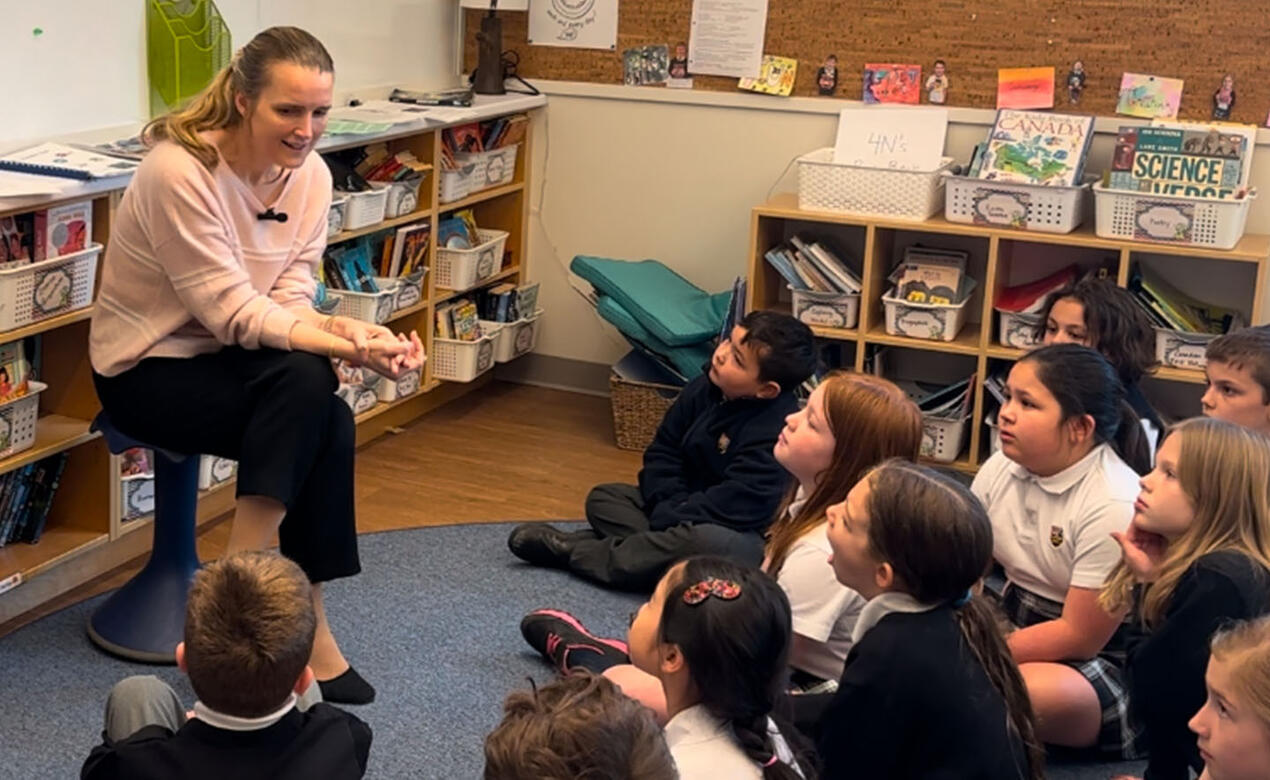 Grade 4 JS Teacher Nicky Newsome