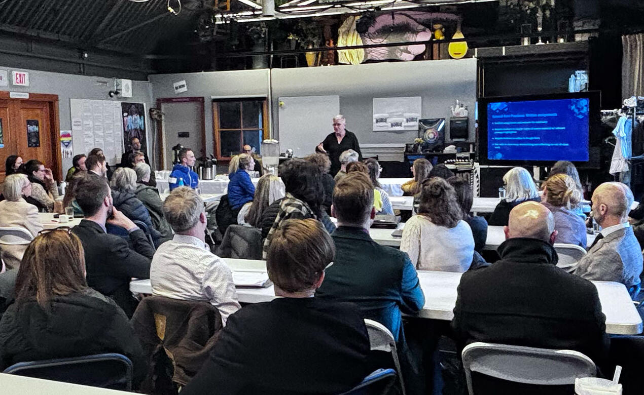 Faculty attend presentation on the ethical use of AI