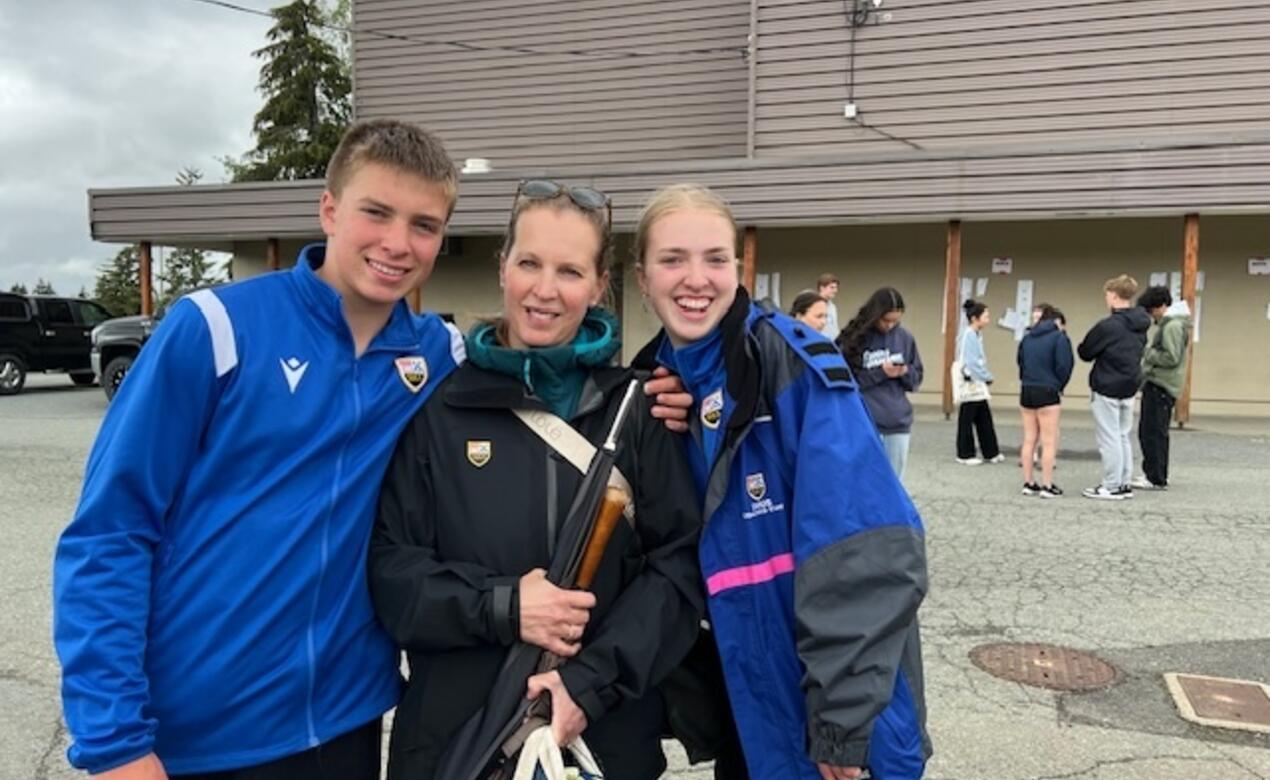 Mary McLeish and children Drew and Abby