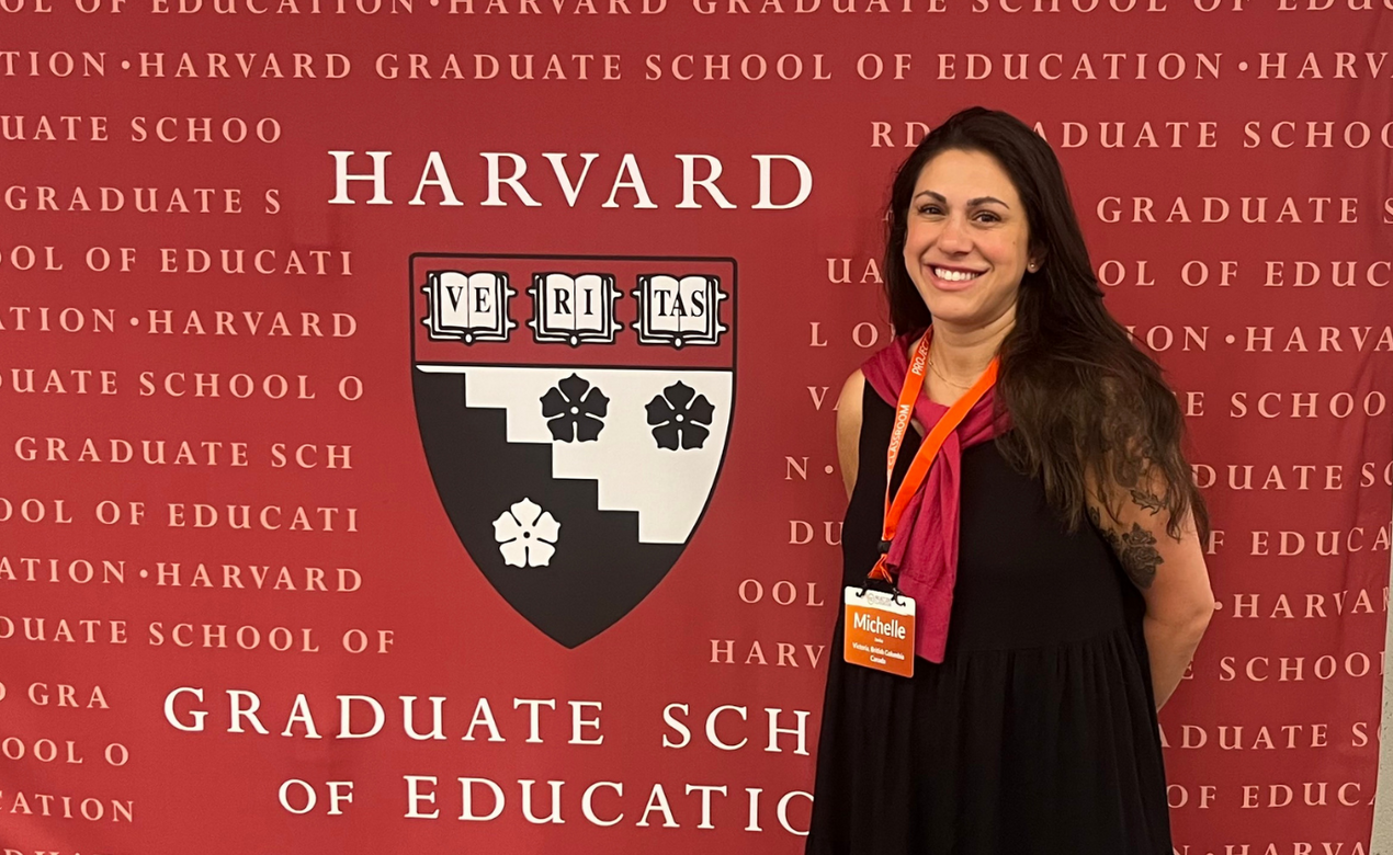 Grade 2 SMUS Teacher Michelle Janke at Harvard
