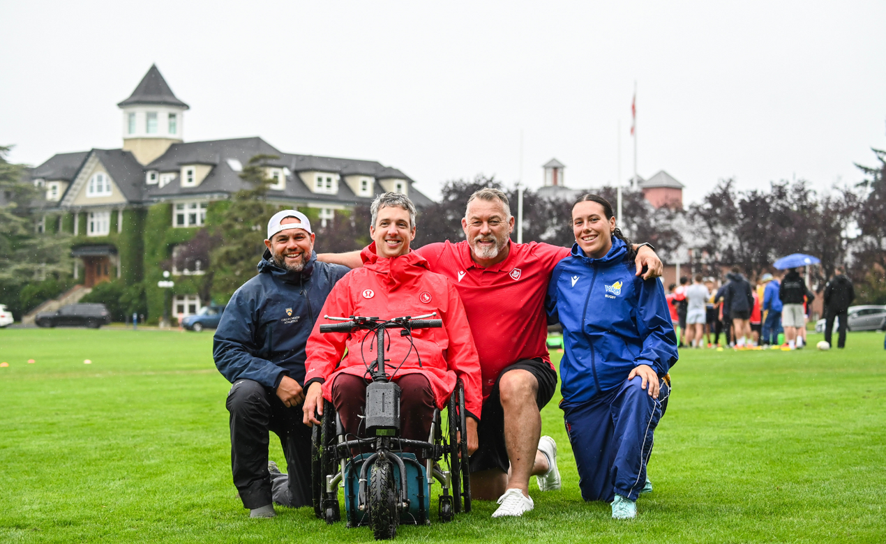 SMUS Rugby Camp coaches and mentors