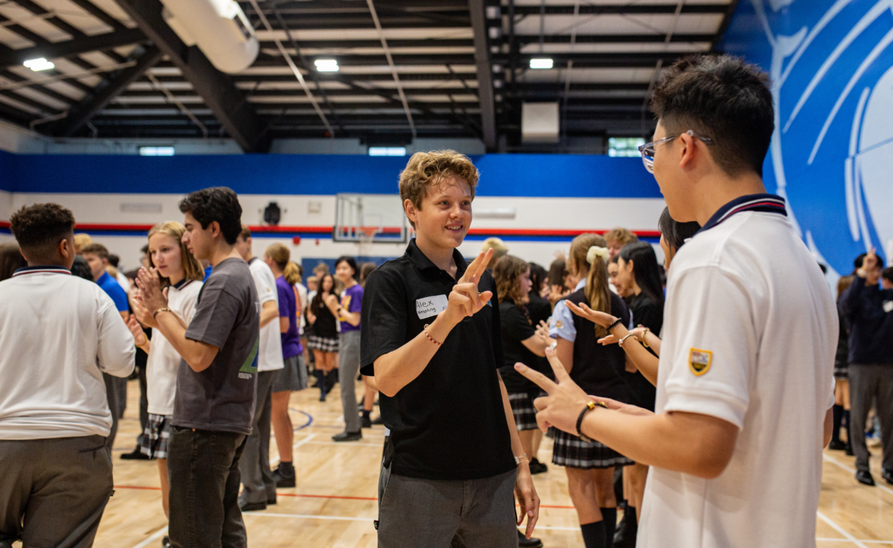 Link Leaders welcome Grade 9 students