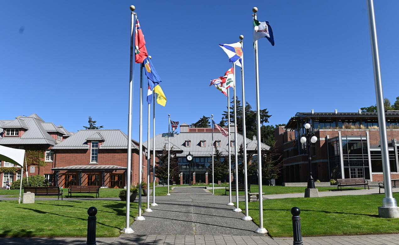 SMUS flagpoles