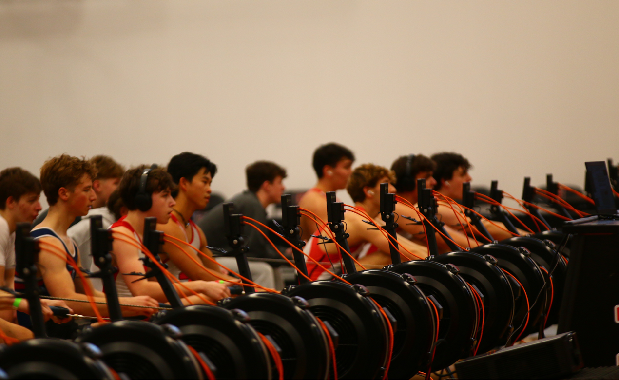 Erg Rowing at Brentwood College