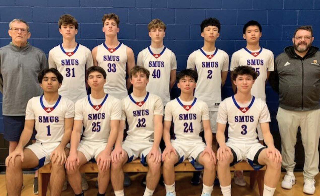 SMUS Junior Boys Basketball team