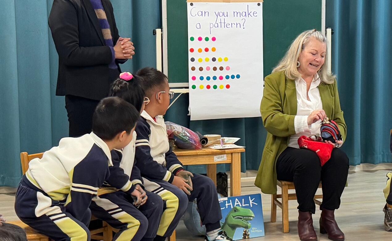 Former SMUS teacher Margaret Lincoln shares Reggio-inspired learning in China