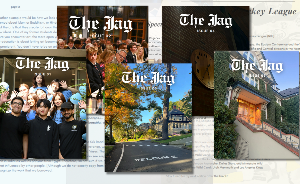 A collection of The Jag issues