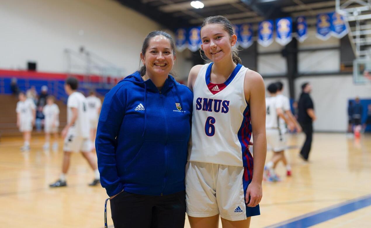 Avery Geddes and Lindsay Brooke