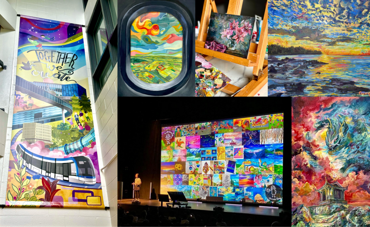 Giang Tran '23 Paintings