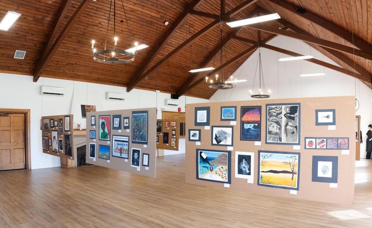 SMUS Art Show in Brown Hall