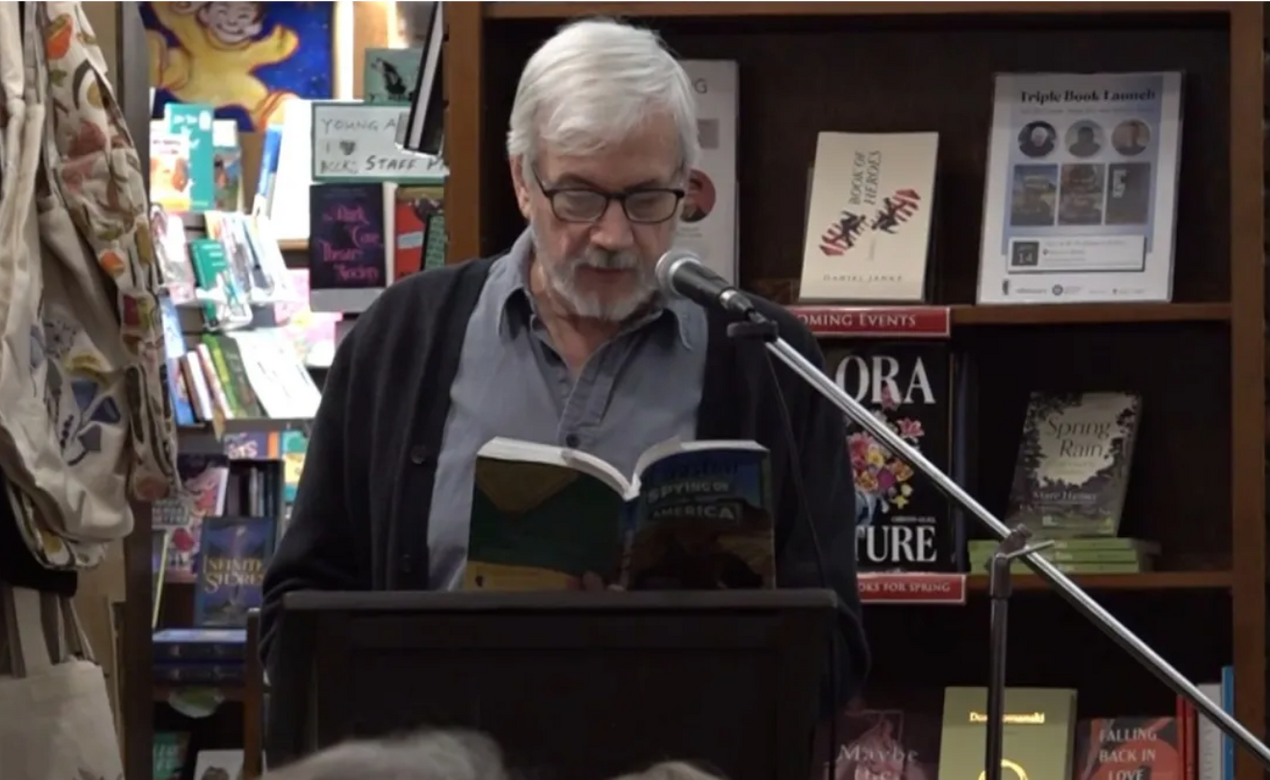 Author Bill Gaston at Munro's Books