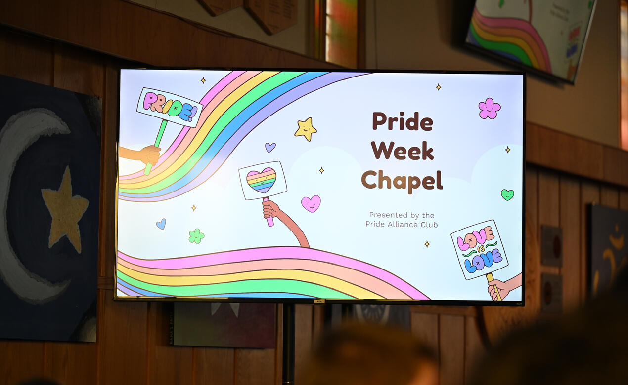 Senior Pride Week Chapel