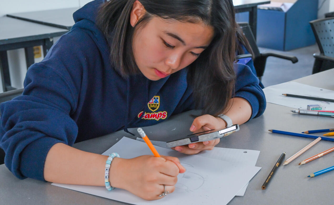 Kiho Koike '28 at Rising Leaders Camp