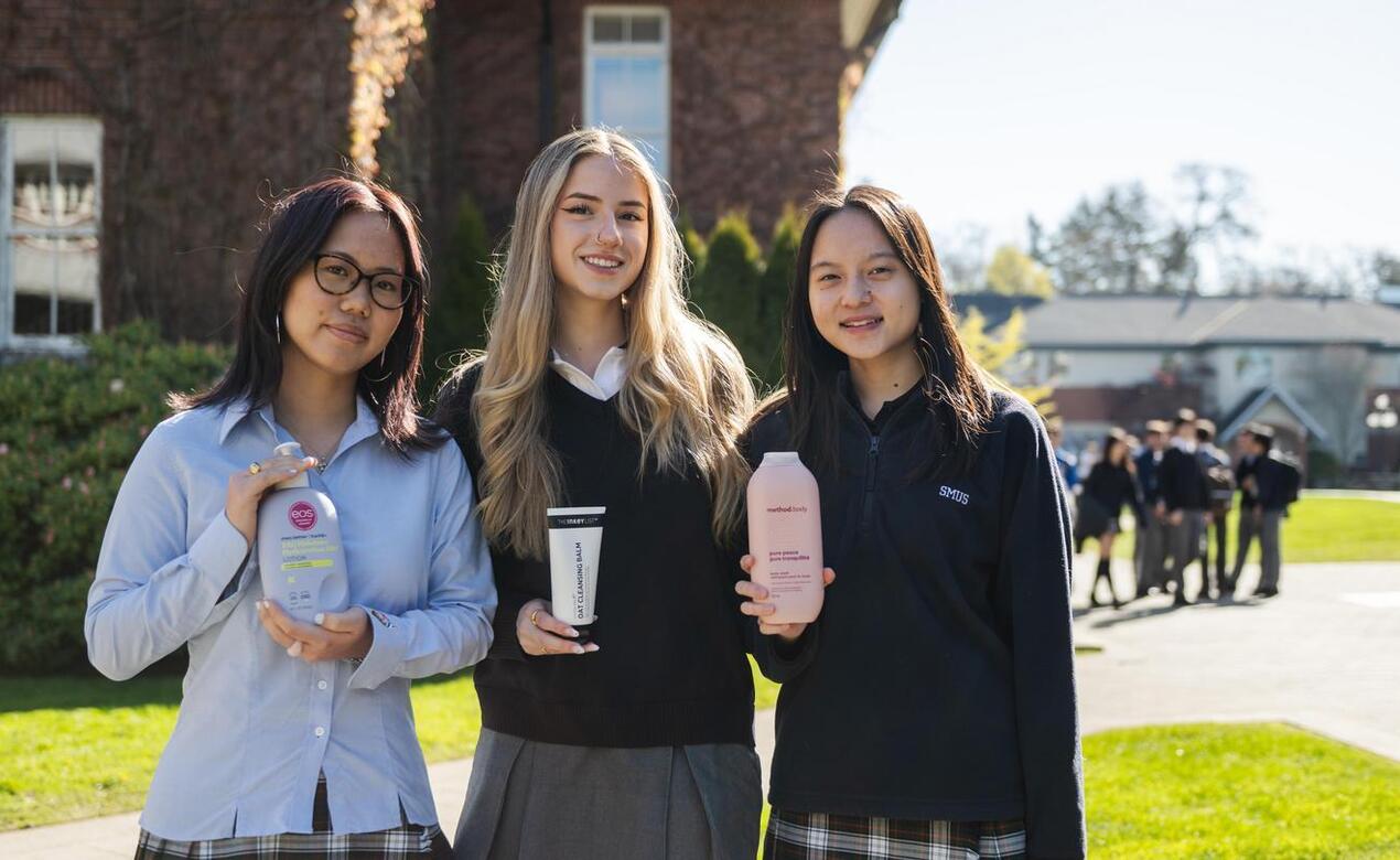 SMUS students organize a drive to provide hygiene products for those in need