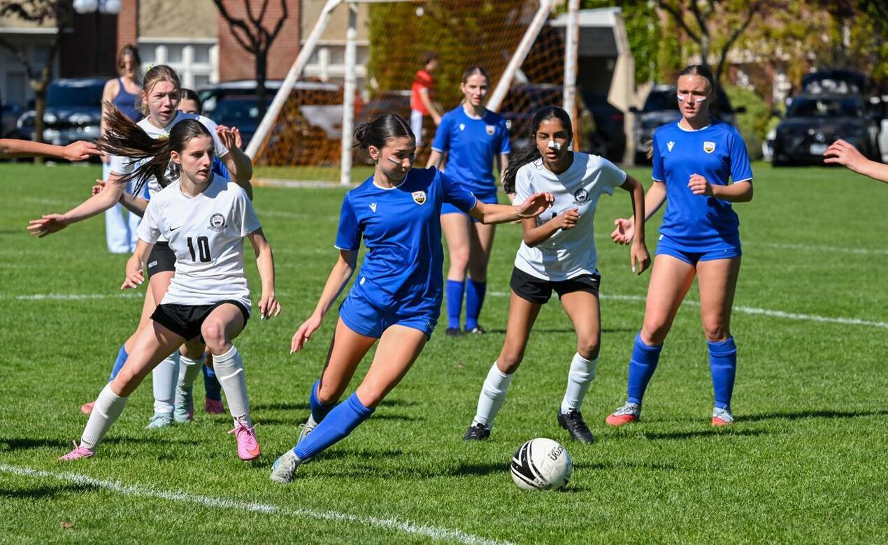Senior Girls Soccer vs West Point Grey