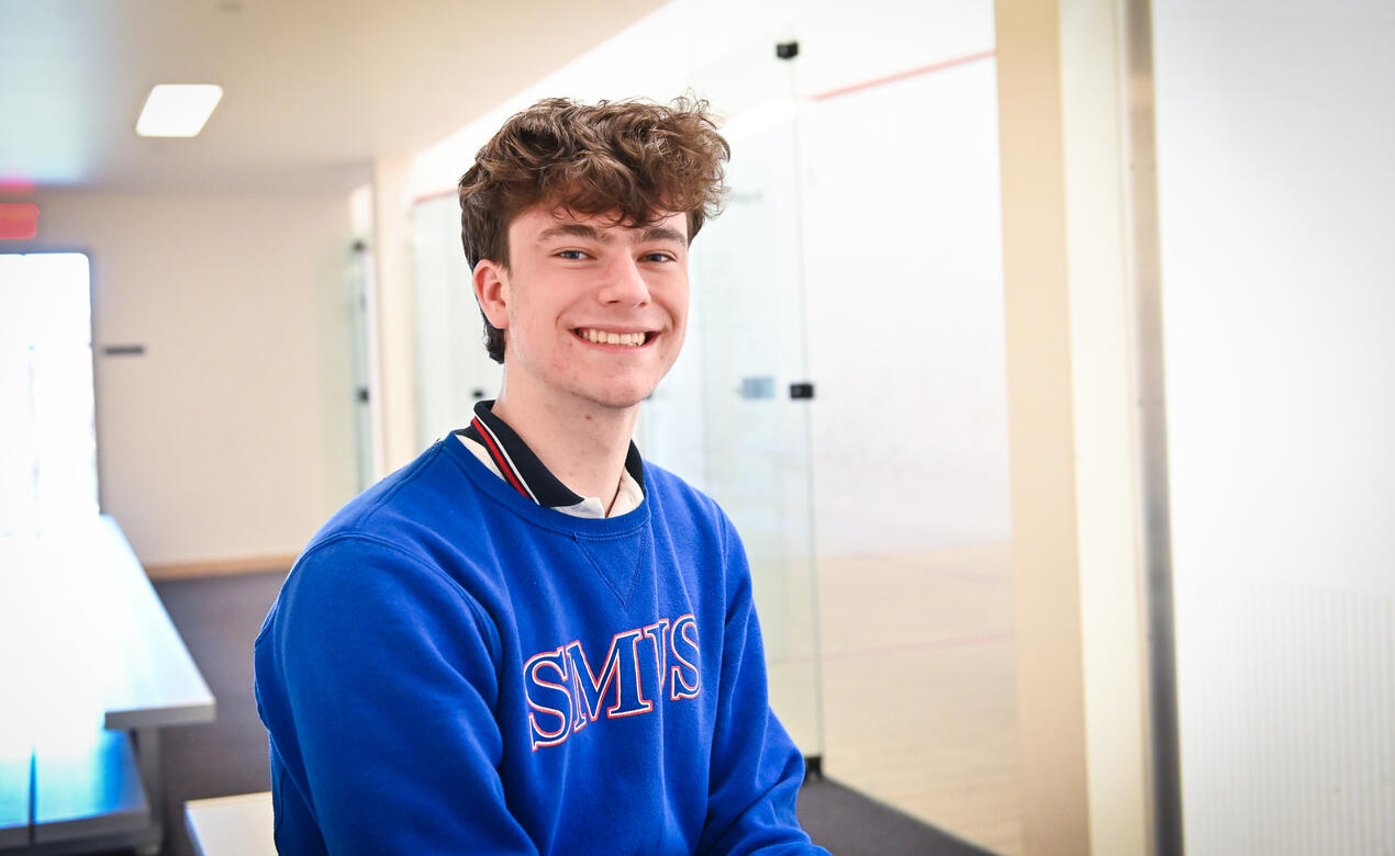 Senior Anderson Brown '26 Squash Profile Photo