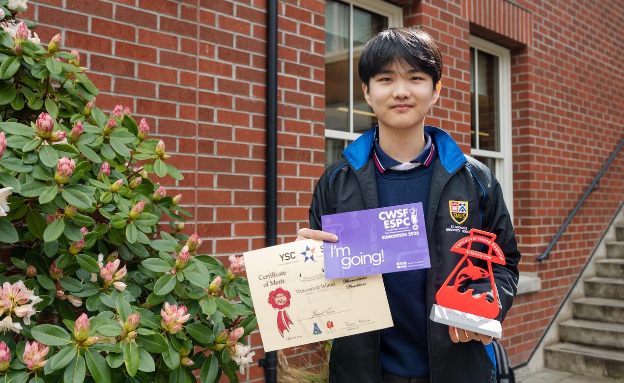 Senior school student Jared Qin 