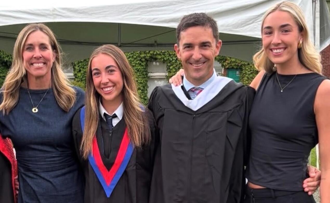 The Anderson Family at Grad 2025