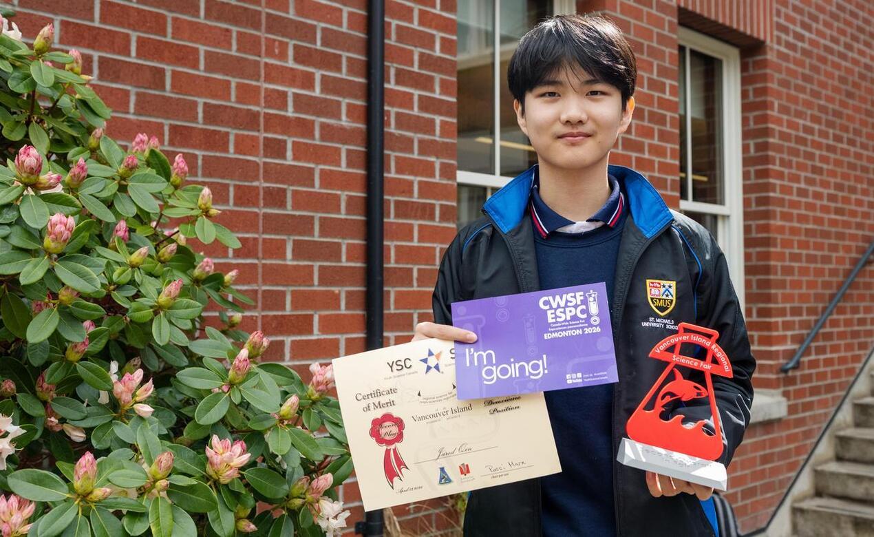 Jared Qin '28 qualifies for National Science Fair