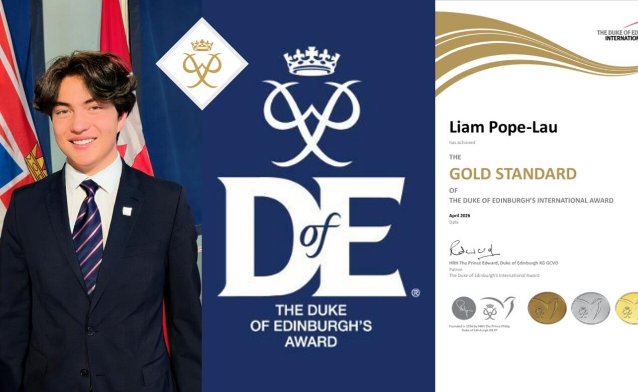 Liam Pop-Lau '27 Governor General Award
