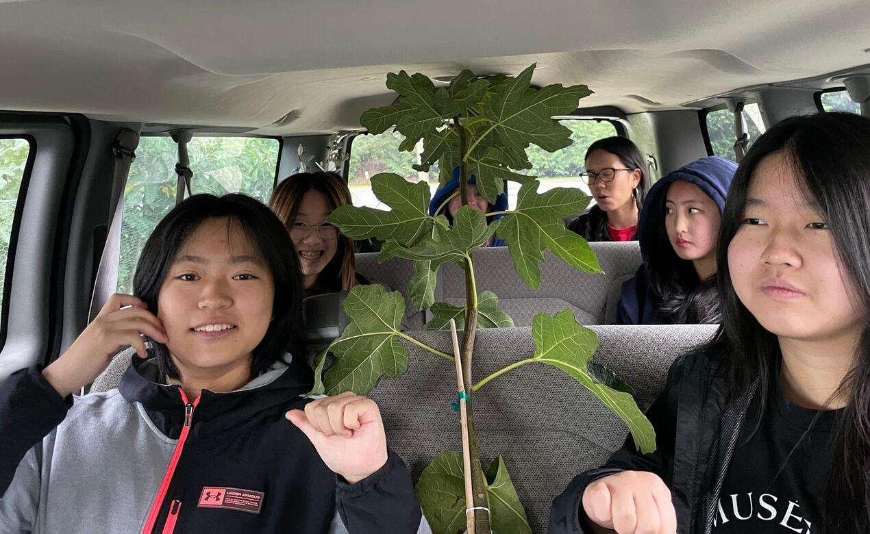 Miku Asai on Enviro Service Trip