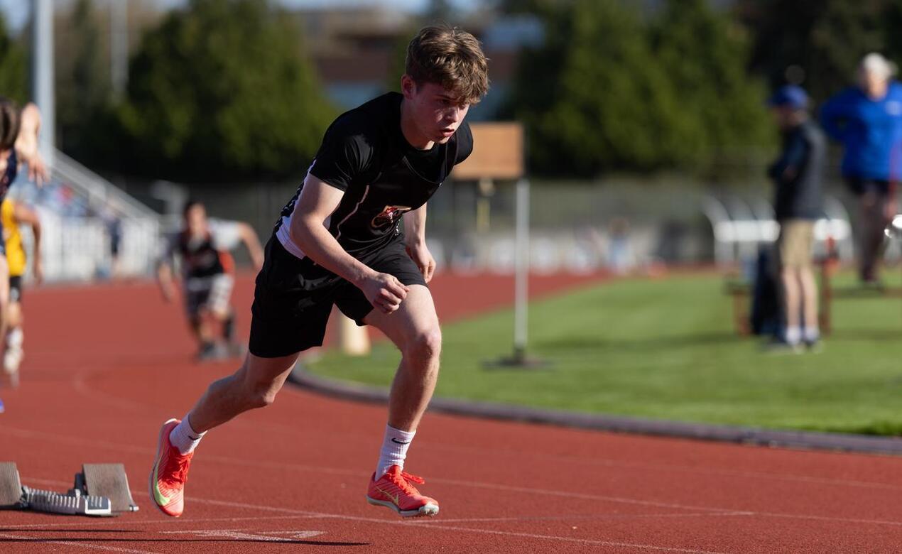 Track and Field 200m Parker Sheehan