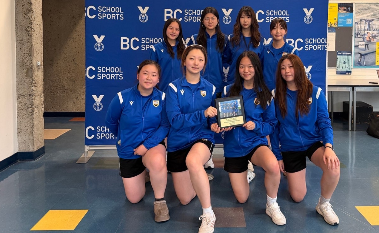 SMUS Girls Badminton at BC Championships