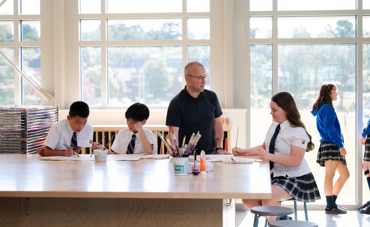 Middle School Considine Annex Art Room