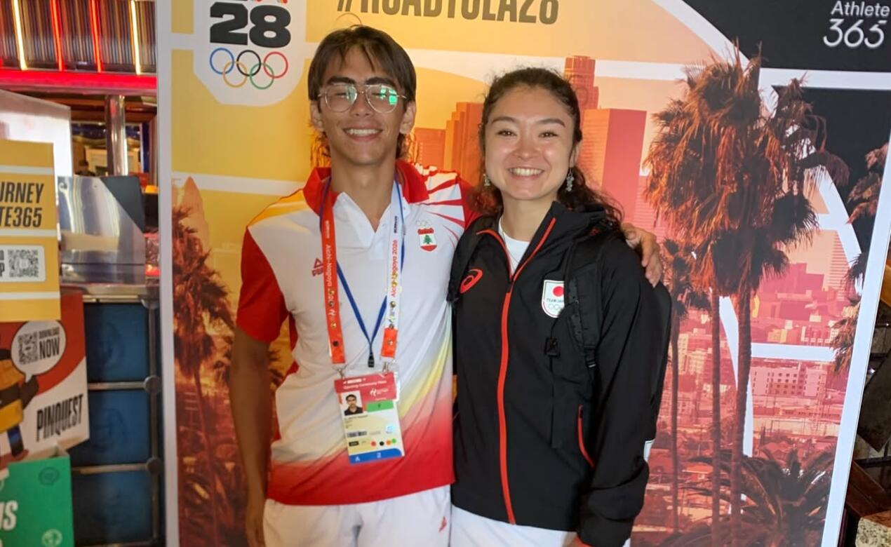 Alumni Youssef El Mays and Brooke Herring