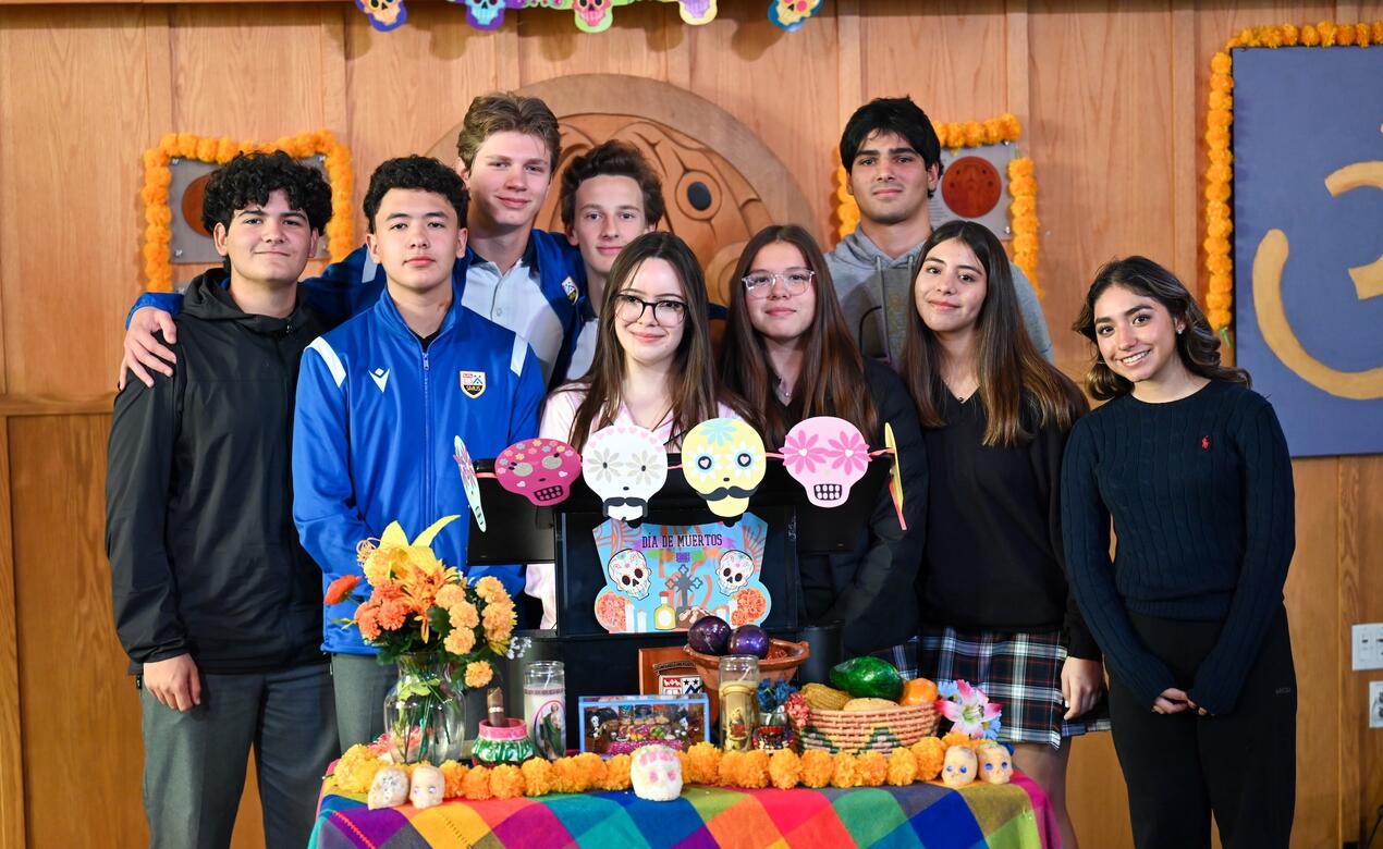 Senior Chapel Spanish Club Day of the Dead
