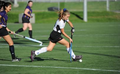 Senior School field hockey action