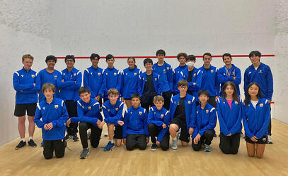 Junior Squash team photo