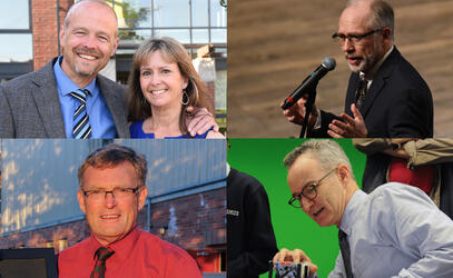 A photo montage of our 2022-23 retirees