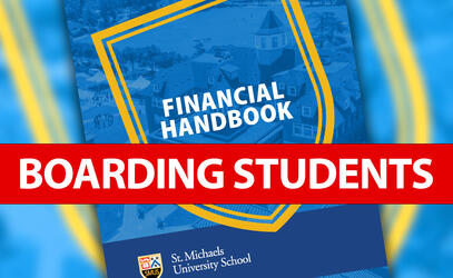 The cover of the Financial Handbook for Boarding Families
