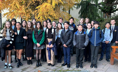 Middle School Students participate in MUN at Shawnigan Lake School