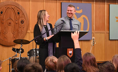 MS Faculty Erin Sask Colin Groves