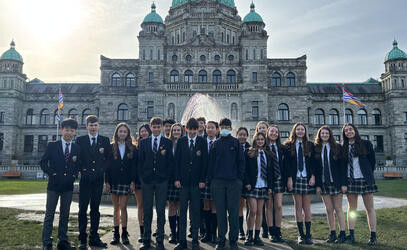 MS Grade 8 Legislative Assembly Field Trip