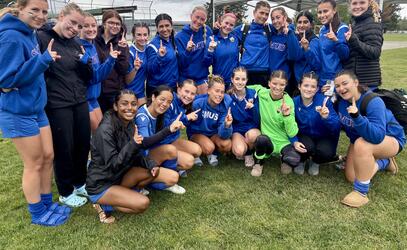 Senior Girls Soccer Island Champions